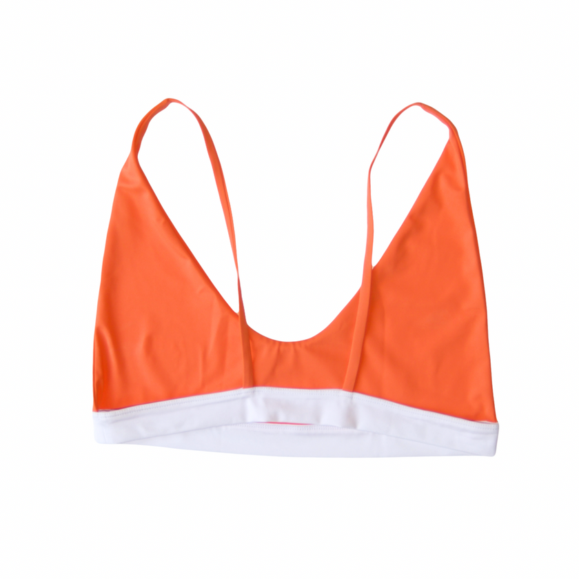 Loraine High-support Bralette - Tangerine