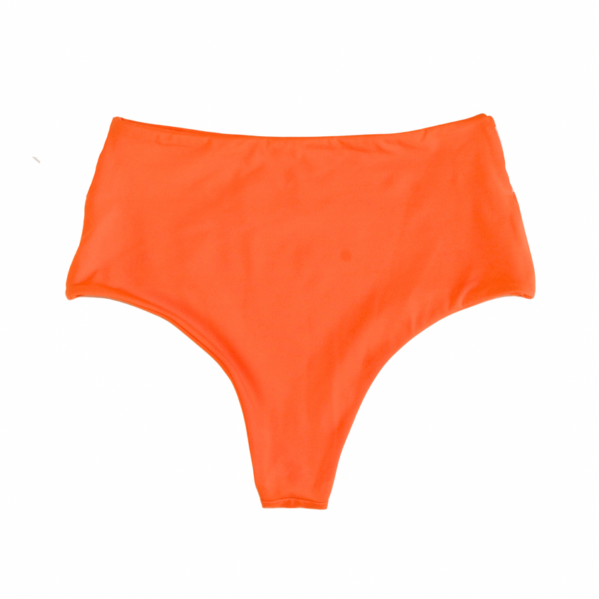 Suzanne Bow High-waist Bottoms - Tangerine