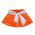 Madeline High-coverage Skort with Bow - Tangerine