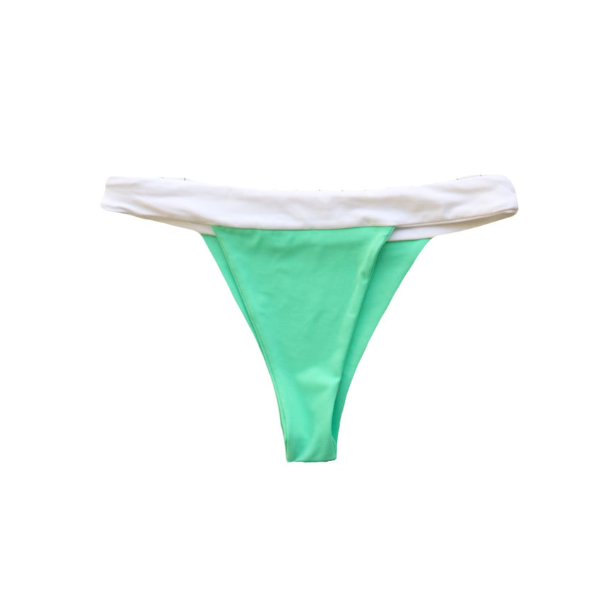 Milena Low-rise Bikini Bottom - Ocean