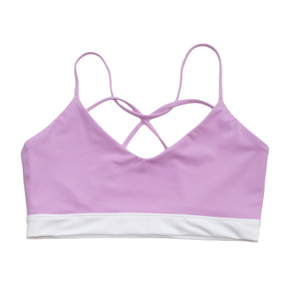 Criss-cross Bralette High Support - Candy