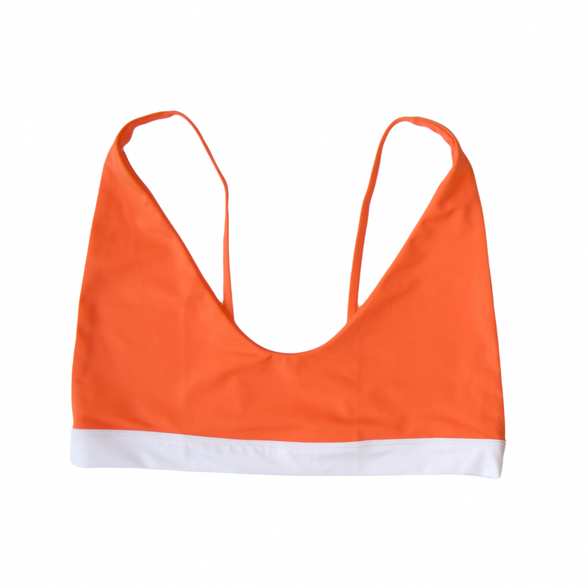 Loraine High-support Bralette - Tangerine