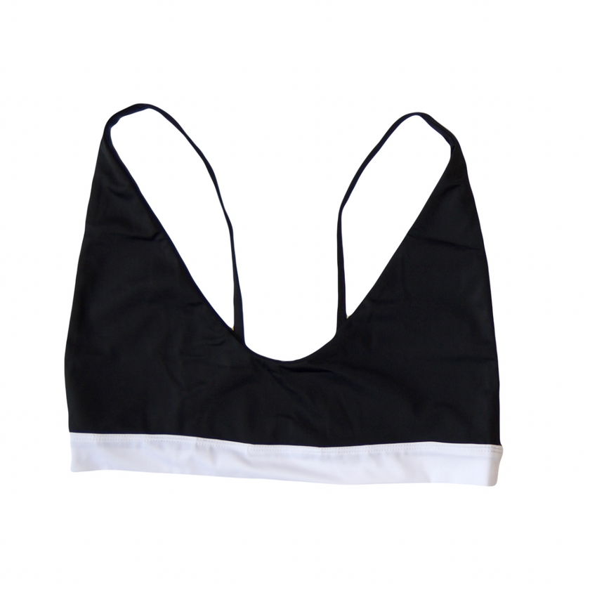 Loraine High-support Bralette - Black