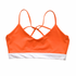 Criss-cross Bralette High Support - Tangerine